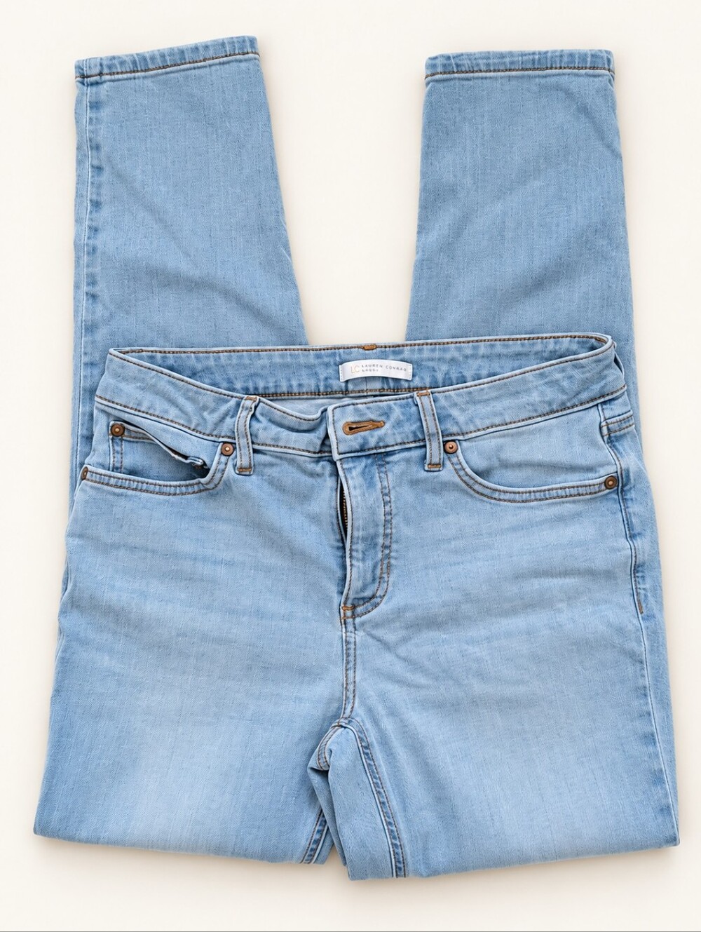 LC Lauren Conrad Light Wash Skinny Jeans